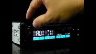 Gearflag In Dash DVD SD Car Audio with Touch Screen buttons