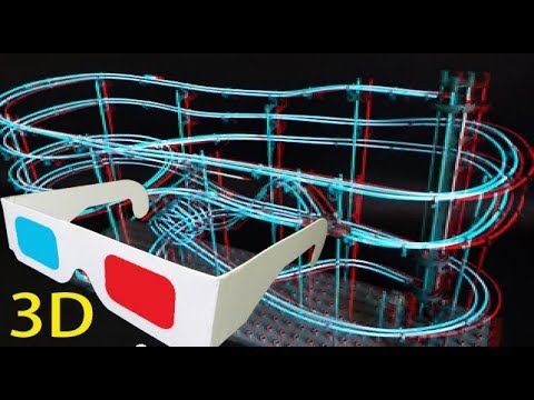 アナグリフ 3d メガネ 映像 赤青メガネ 立体 3d Anaglyph Video Youtube