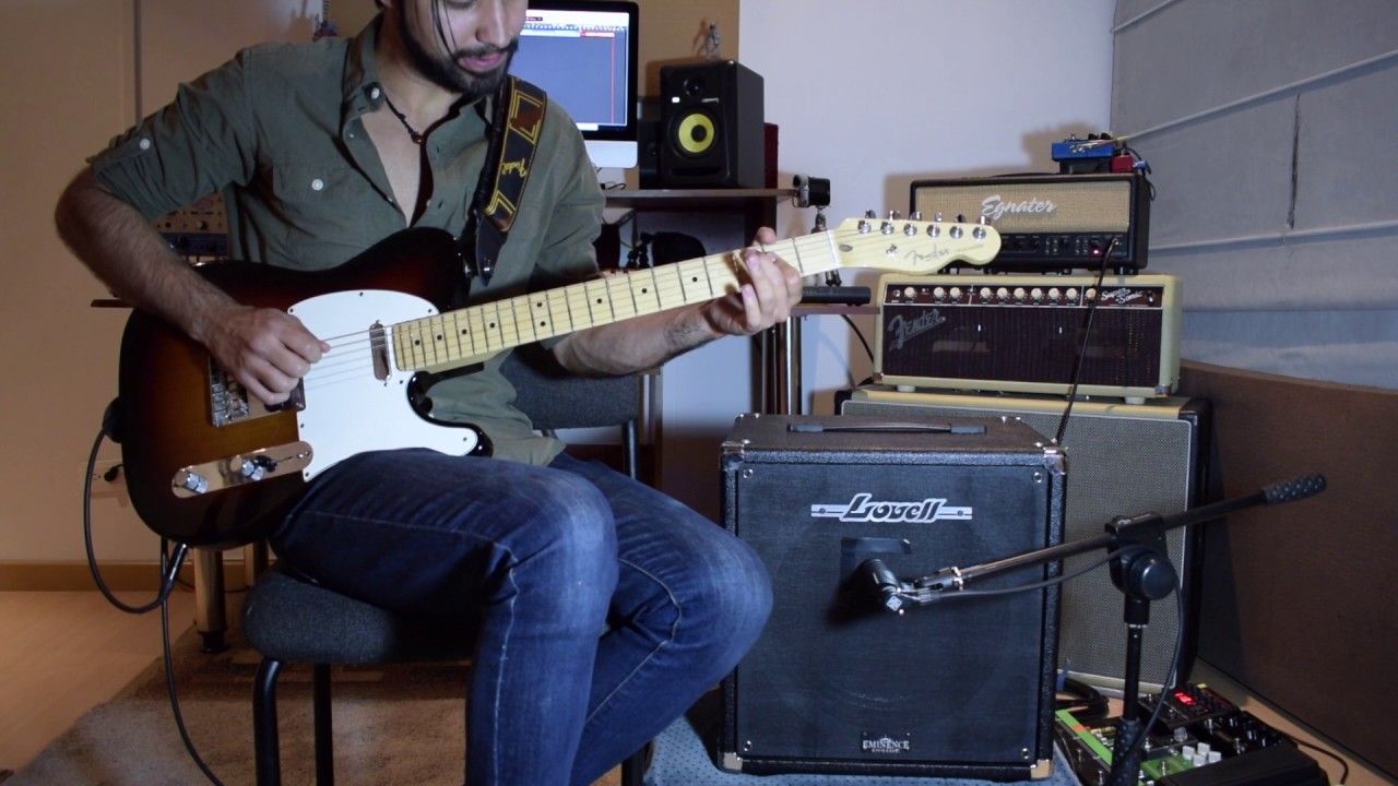 Lovell Cab Demo #1: Eminence Speakers Private jack Vs CV75