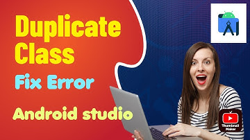 How to fix Duplicate Class found in Android Studio || How to Fix Duplicate Class || Android Studio