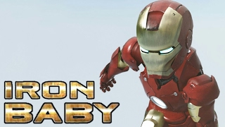 Iron Baby Little Ironman Amazing Fightings