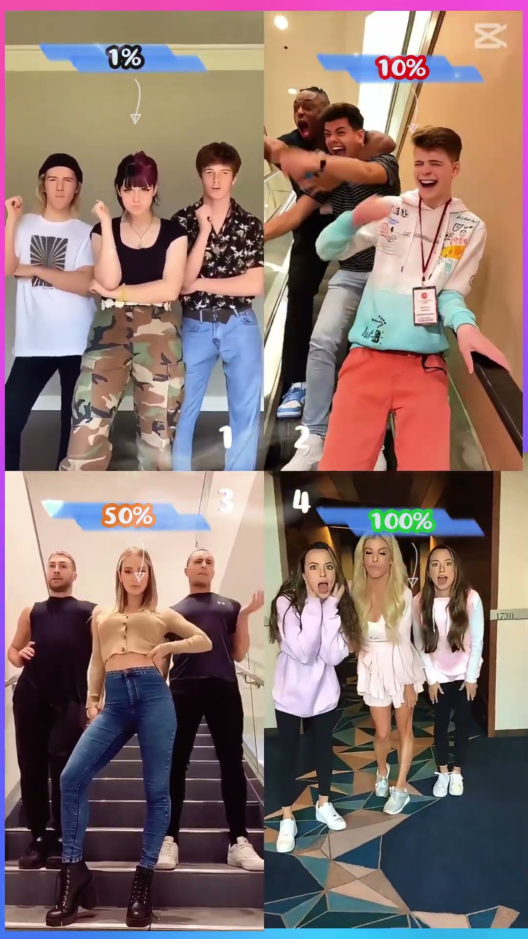 DANG DANG ?? - Parker x Merrick x Sarati x Rebecca #shorts #tiktok #viral #dance #cute #funny