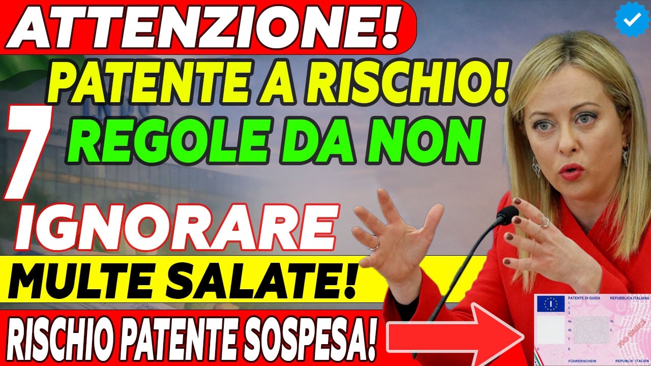 🚨 Patente e Multe 2026: Le 7 Nuove Regole di Marzo che Ti Possono Costare Carissimo