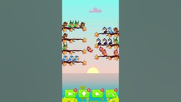 Bird Sort Puzzle//level 11//#shortfeed#gamedevelopment #youtubeshorts#gaming #trendingshorts