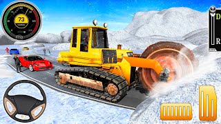 Snow Plow Truc Simulator 2024 - Heavy Excavator Snow Removal Truck Rescue: Android Gameplay screenshot 1