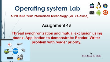 OSL Practical 4B :Readers Writers Problem in C using Semaphore & Mutex | Reader priority | osl | os