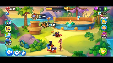 Fishdom levels 416-419, Playrix games