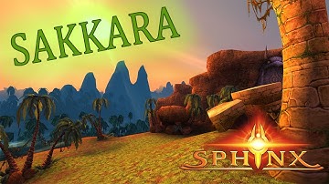 Sphinx and the Shadow of Set - Sakkara inside the old temple