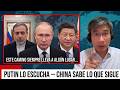 "El canciller iraní entra al despacho de Putin… China ya sabe lo que viene, Prof. Jiang"