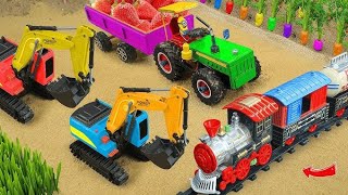 30$ Doller investment on toys Video , Train wali video , JCB  cartoon video, truck tractor airplane