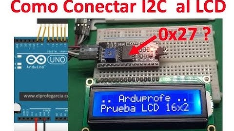 ✅ Sin Errores Conectar i2C al LCD y Arduino,  encontrando el código Hex correcto