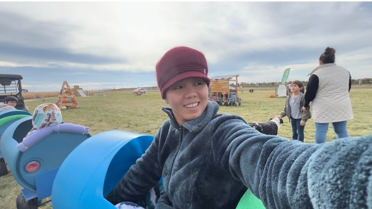 Trải nghiệm tại vườn bí sau lễ Halloween 🎃, lạc vào ma trận 