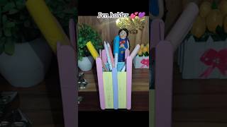 How to make a pen holder😱 💕💜 #shortsfeed #trending #viralshort #best #diy #clayart #craft #handmade