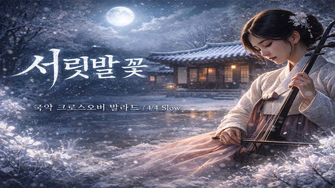 한겨울에 흐르는 한(恨)｜가슴을 적시는 국악 감성 음악