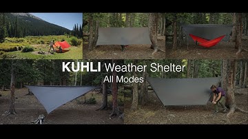 How to set up the Kuhli Weather Shelter in all modes.