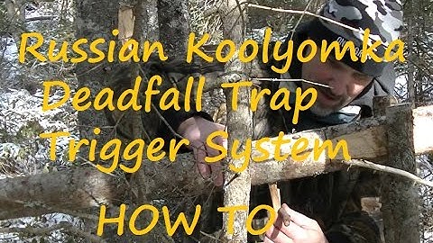 Russian Koolyomka Deadfall Trigger System