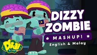 Adoi Doi Dizzy Zombie - English & Malay Mashup Song For Kids | Didi & Friends