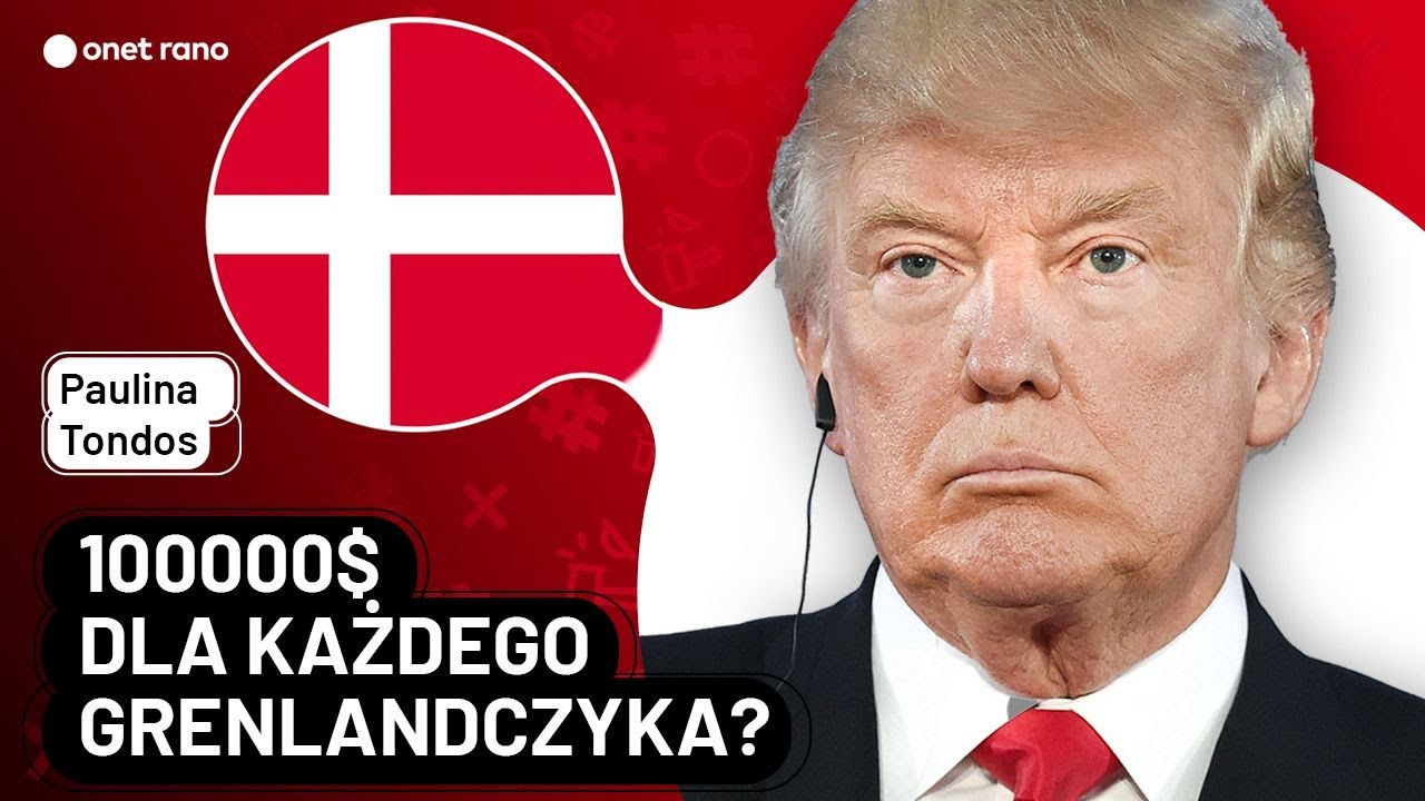 Czy Grenlandia się sprzeda Trumpowi? | Onet Rano