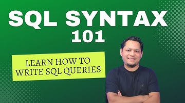 SQL Syntax for Beginners | Learn How to Write SQL Queries and Comment | SQL Tutorial -4