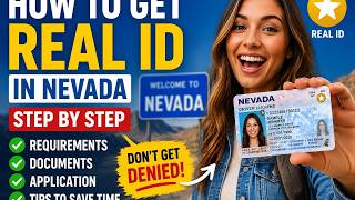 How to get a REAL ID in Nevada step by step