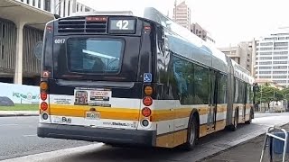 TheBus Honolulu (HI) Route 42 Ewa Beach via AZ Mem Bus 6017 [2022 New Flyer XD60 Diesel ⛽️ Artic]