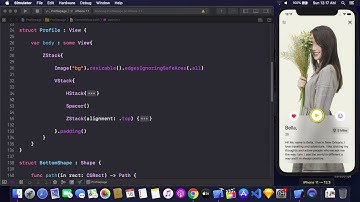 Dating App Profile Page Using SwiftUI - Designing Profile Page UI Using SwiftUI - SwiftUI Tutorial