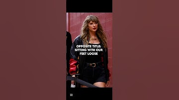 Guess the T.S song by the opposite title✨🩷 #taylorswift #music