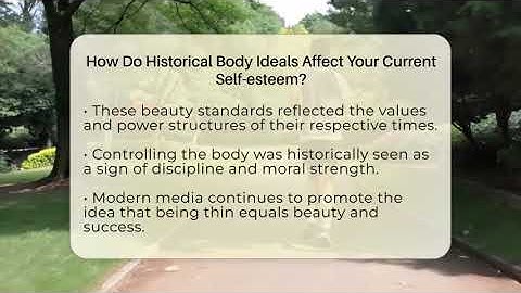 How Do Historical Body Ideals Affect Your Current Self-esteem? - Inside Body Image