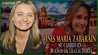 INES MARIA ZABARAIN //  SU MARAVILLOSO CAMBIO TRAS 30 AÑOS DE TRAYECTORIA