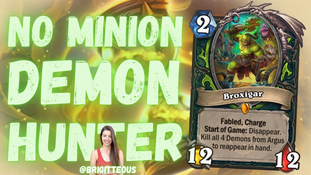 Без приспешников Броксигар Охотник на демонов