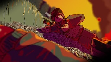 UCA 2nd year (1-2 minute) 2D Animated Ukraine war Film 