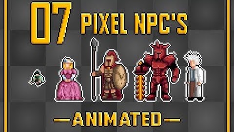 NPC Characters 11 - Pixel Art