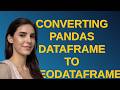 Gis: Converting Pandas DataFrame to GeoDataFrame