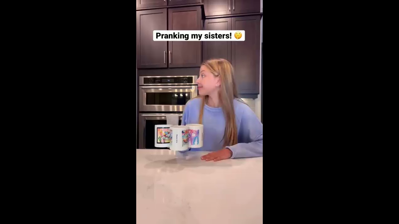 EPIC PRANK On My Sisters Triple Charm Shorts Aprilfools Prank