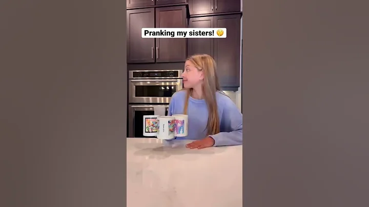 EPIC PRANK on my sisters! 🤫🤣👀 | Triple Charm #shorts #aprilfools #prank