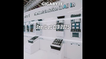 GIGABYTE AI servers, see it at #CES2025