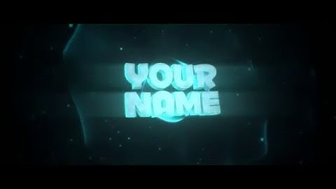 FREE 3D BLENDER INTRO TEMPLATE #41 [CHILL]