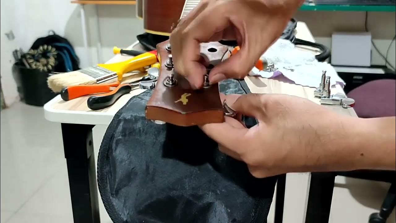 Changing Tuning Pegs Palit Tuning Pegs (RJ Mini Guitar) YouTube