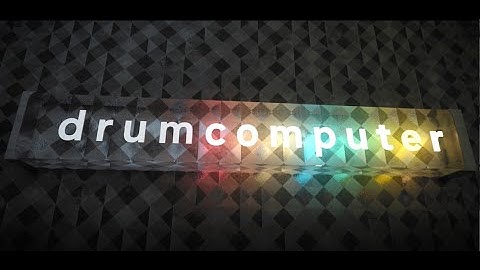 Overview - DrumComputer Tutorial