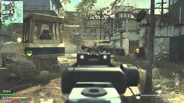 MP7 MOAB on Mission playing Team Defender