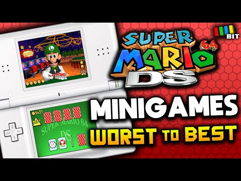 Ranking Every Super Mario 64 DS Minigame [TetraBitGaming]