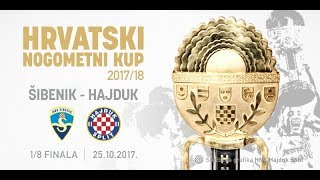 HRVATSKI KUP: HNK Šibenik-HNK Hajduk Split 0:1 (0:0) UŽIVO HRVATSKI KUP: HNK Šibenik-HNK Hajduk Split 0:1 (0:0) UŽIVO
