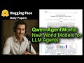Qwen-AgentWorld: New World Models for LLM Agents