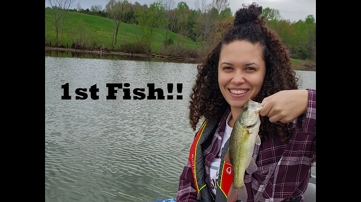 Teresa's 1st Fish - Freaky Frank Custom Lures