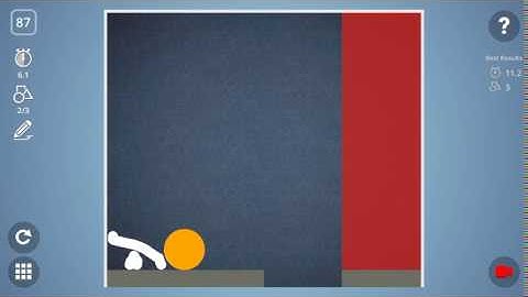 Check out how I solved level 87 in Brain It On! #BrainItOn