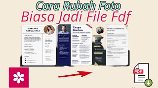 Cara Mengubah Foto Biasa Menjadi File Fdf Lewat Hp Android  !!!