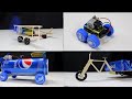 4 Amazing toy vehicles  With your own hands that you can make at home  Awesome DIY Ideas#diy #kids