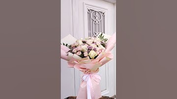 Flowers bouquet Arrangement 2023 YouTube channel How to make viral video YouTube channel #video #vir