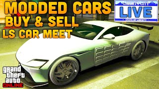 GTA 5 Online Buy & Sell Modded Cars | LS Car Meet Take Over l F1 & Benny Wheels