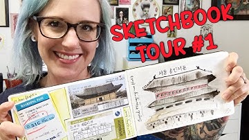 Sketchbook Flip Through #1